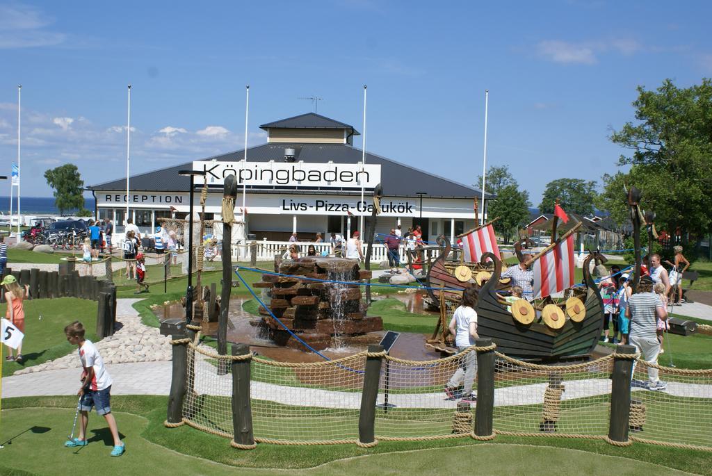 Koepingbaden Camping & Stugor Kopingsvik Luaran gambar